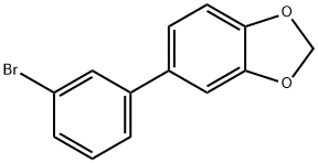 5-(3-BROMOPHENYL)BENZO[D][1,3]DIOXOLE Struktur