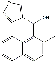 FURAN-3-YL(2-METHYLNAPHTHALEN-1-YL)METHANOL Struktur