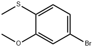 4-bromo-2-methoxy-1-methylsulfanyl-benzene Struktur