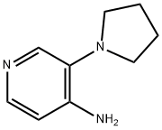 3-(Pyrrolidin-1-yl)pyridin-4-amine Struktur