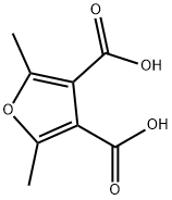 2,5-Dimethyl-furan-3,4-dicarboxylic acid Struktur