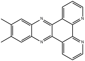 11,12-dimethyldipyrido[3,2-a:2',3'-c]phenazine Struktur