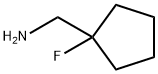 (1-fluorocyclopentyl)methanamine Struktur