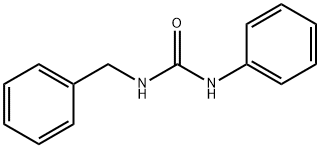 Urea,N-phenyl-N'-(phenylmethyl)- Struktur