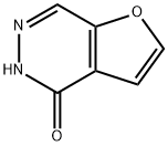 furo[2,3-d]pyridazin-4-ol Struktur