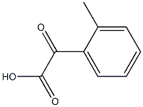 2-(2-Methylphenyl)-2-oxoacetic acid Struktur