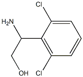 2-AMINO-2-(2,6-DICHLOROPHENYL)ETHAN-1-OL Struktur