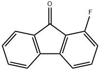 1-fluoro-9H-fluoren-9-one Struktur