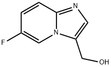 (6-fluoroimidazo[1,2-a]pyridin-3-yl)methanol Struktur