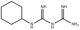 2-cyclohexyl-1-(diaminomethylidene)guanidine Struktur