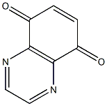 5,8-Quinoxalinedione Struktur