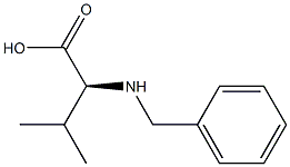 L-Valine,N-(phenylmethyl)- Struktur