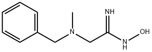 2-(benzyl(methyl)amino)-N-hydroxyacetimidamide Struktur