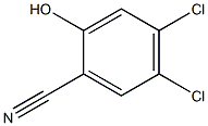 4,5-Dichloro-2-hydroxybenzonitrile Struktur