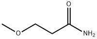 3-METHOXYPROPANAMIDE Struktur