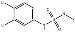 1,2-dichloro-4-(dimethylsulfamoylamino)benzene Struktur