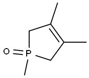 1H-Phosphole,2,5-dihydro-1,3,4-trimethyl-, 1-oxide Struktur