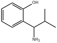 2-(1-AMINO-2-METHYLPROPYL)PHENOL Struktur