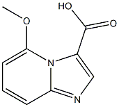 5-Methoxyimidazo[1,2-a]pyridine-3-carboxylic acid Struktur