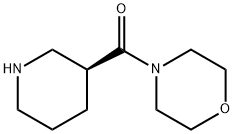 (S)-morpholino(piperidin-3-yl)methanone Struktur