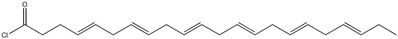 4,7,10,13,16,19-Docosahexaenoyl chloride Struktur