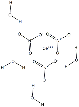 CERAMICS-AEium(III) nitrate tetrahydrate Struktur