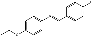 (4-ethoxyphenyl)(4-fluorobenzylidene)amine Struktur