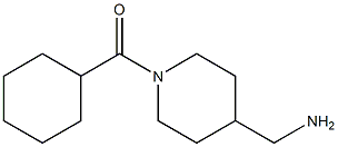 (4-(aminomethyl)piperidin-1-yl)(cyclohexyl)methanone Struktur