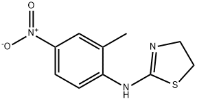 (2-Methyl-4-nitro-phenyl)-thiazolidin-2-ylidene-amine Struktur