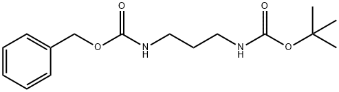 (3-tert-Butoxycarbonylamino-propyl)-carbamic acid benzyl ester Struktur