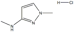 N,1-DIMETHYL-1H-PYRAZOL-3-AMINE HYDROCHLORIDE Struktur