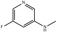 (5-Fluoro-pyridin-3-yl)-methyl-amine Struktur