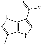 3-Methyl-6-nitro-1,4-dihydro-pyrazolo[4,5-c]pyrazole Struktur