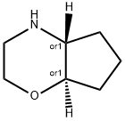 (4aR,7aR)-2,3,4,4a,5,6,7,7a-octahydrocyclopenta[b][1,4]oxazine Struktur