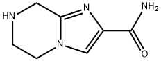 5,6,7,8-tetrahydroimidazo[1,2-a]pyrazine-2-carboxamide Struktur