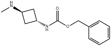 benzyl ((1s,3s)-3-(methylamino)cyclobutyl)carbamate Struktur