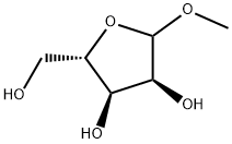 (2S,3R,4S)-2-(hydroxymethyl)-5-methoxyoxolane-3,4-diol Struktur