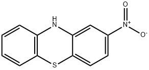 2-NITRO-10H-PHENOTHIAZINE, 1628-76-8, 結(jié)構(gòu)式