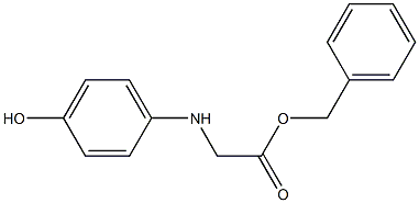 RS-4-Hydroxyphenylglycine phenylmethyl ester Struktur