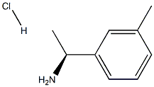 (S)-1-M-TOLYLETHANAMINE HCL Struktur