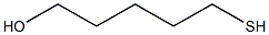 1-Pentanol, 5-mercapto- Struktur