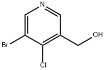 3-BROMO-4-CHLOROPYRIDINE-5-METHANOL Struktur