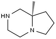 (8AR)-8A-METHYL-OCTAHYDROPYRROLO[1,2-A]PIPERAZINE Struktur