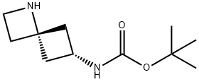 CIS-6-(BOC-AMINO)-1-AZASPIRO[3.3]HEPTANE Struktur