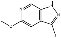 3-Iodo-5-methoxy-1H-pyrazolo[3,4-c]pyridine Struktur