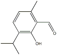 Benzaldehyde, 2-hydroxy-6-methyl-3-(1-methylethyl)-