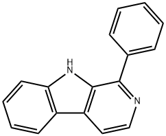 1-phenyl-9H-pyrido[3,4-b]indole Struktur