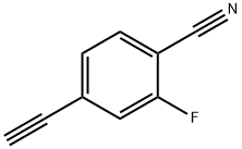 4-ethynyl-2-fluorobenzonitrile Struktur