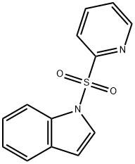 1-(pyridin-2-ylsulfonyl)-1H-indole Struktur