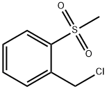 1-(chloromethyl)-2-(methylsulfonyl)Benzene Struktur